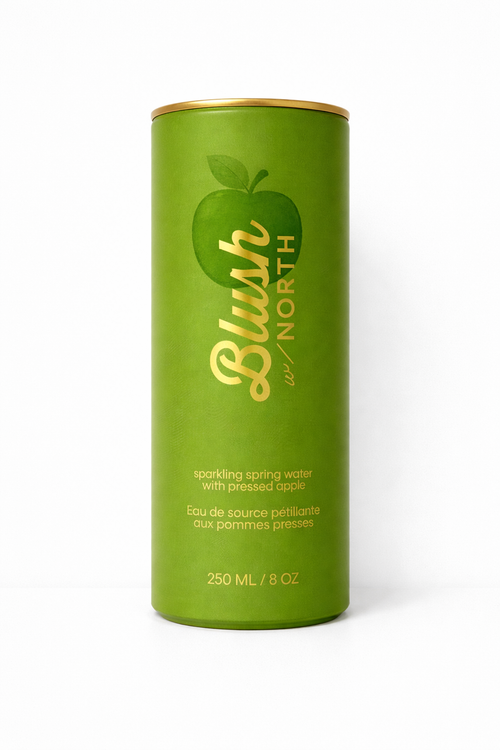 BLUSH with NORTH - Sparkling Water with Apple