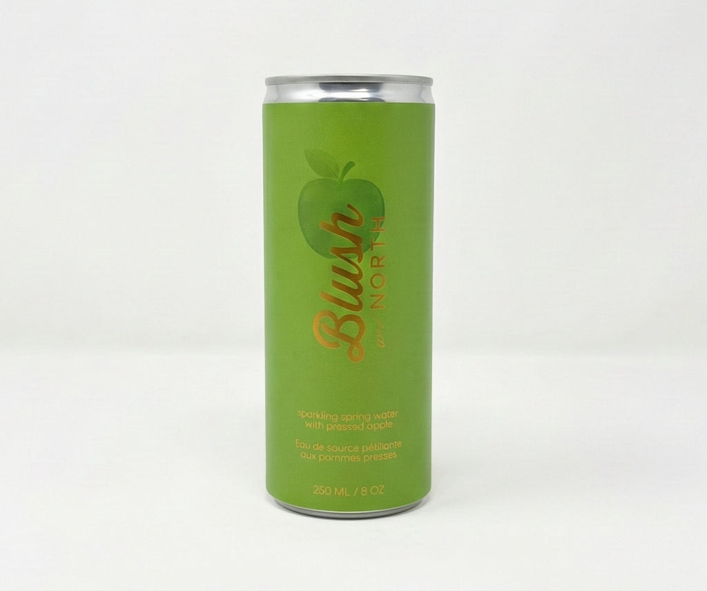 BLUSH with NORTH - Sparkling Water with Apple