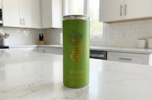 BLUSH with NORTH - Sparkling Water with Apple