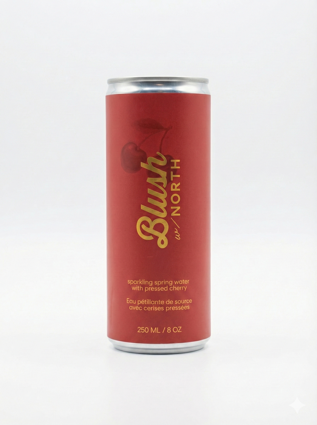 BLUSH with NORTH - Sparkling Water with Cherry